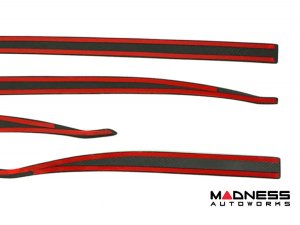 Jeep Renegade Door Trim - Lower Side Molding Kit - Carbon Fiber 